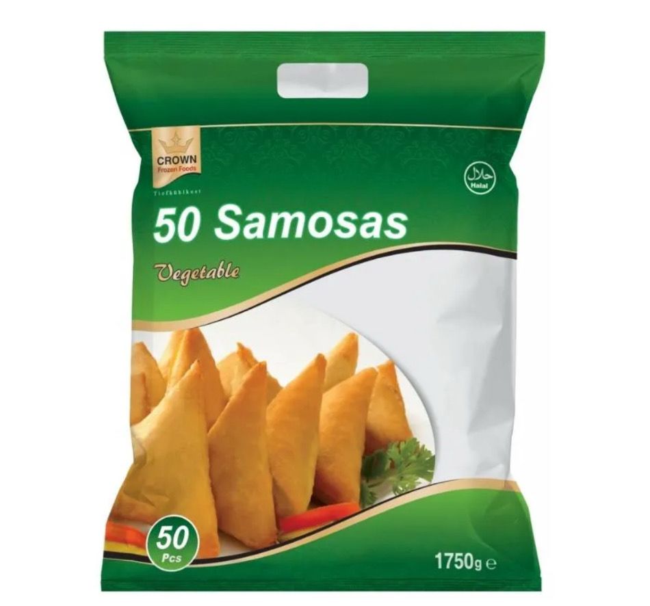 Crown Veg Samosa 50pcs