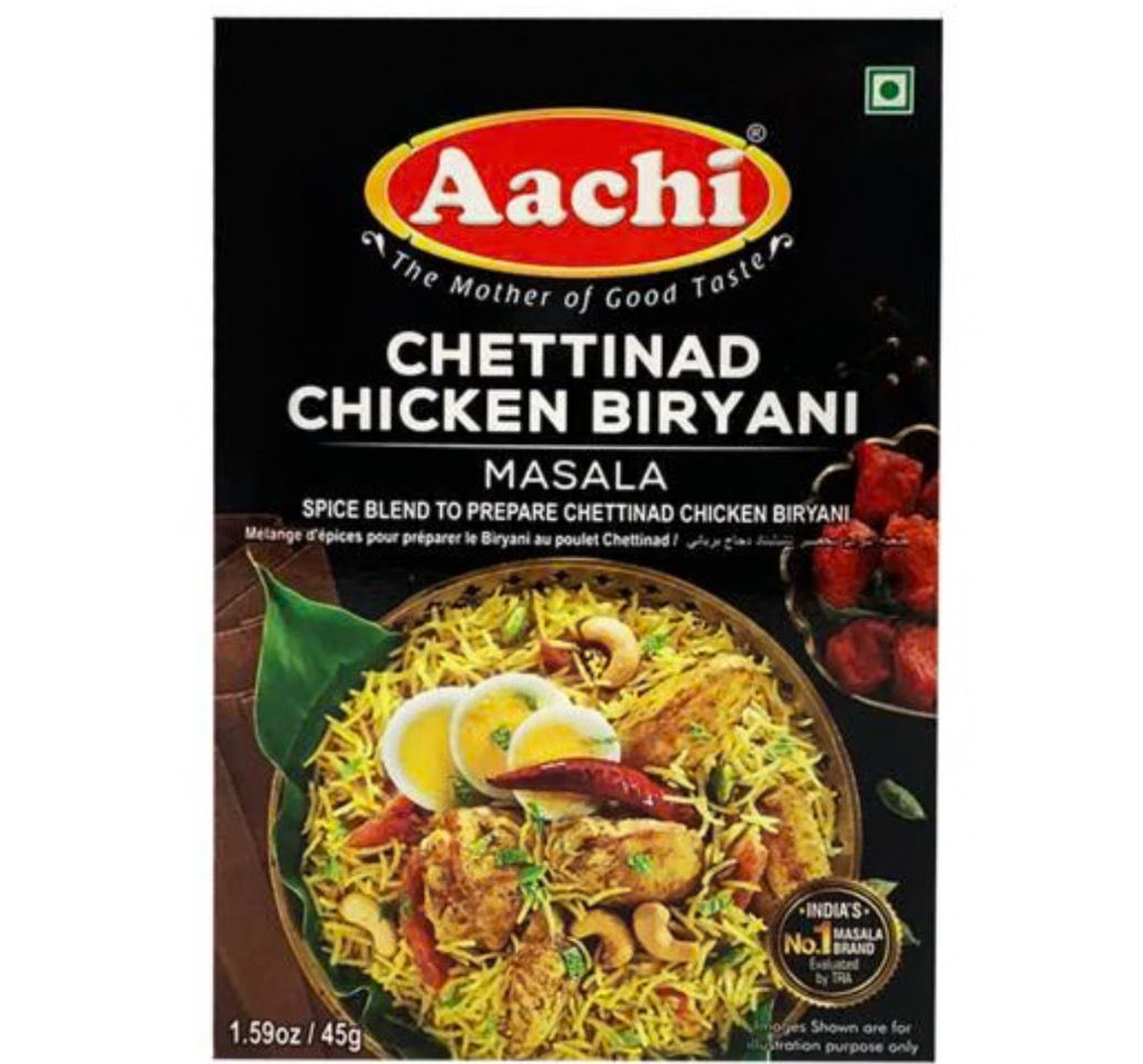 Aachi Chettinad Chicken Biryani Masala 45g
