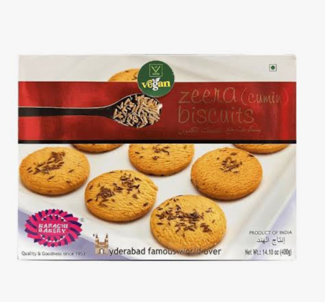 Karachi Bakery Jeera Biscuit 400g