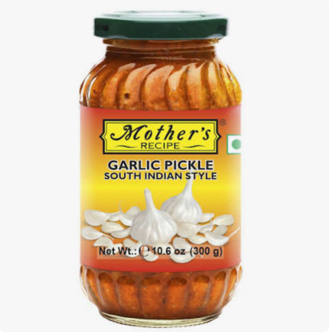 Mothers Recipe Garlic Pickle South Indian Style 300g