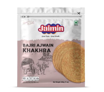 Jaimin Bajri Ajwain Khakhra 200g