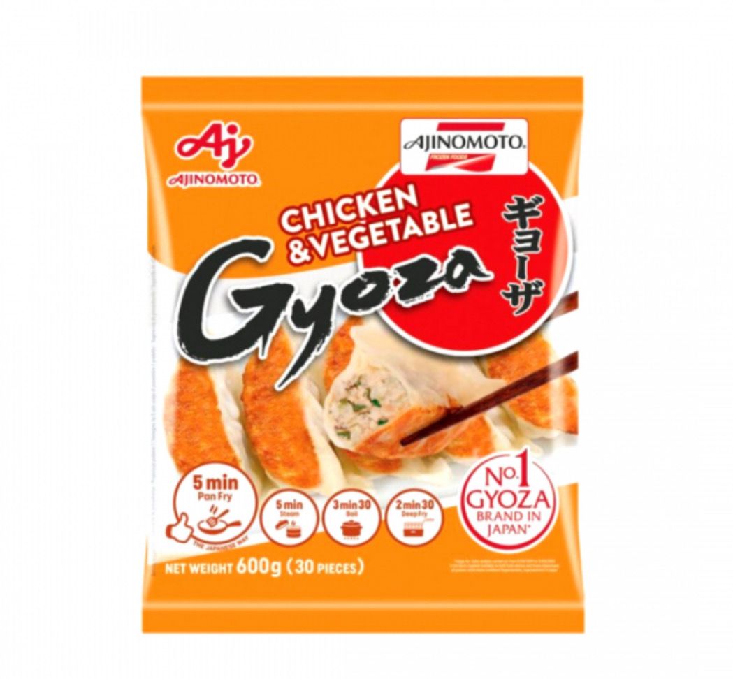 Ajinomoto Gyoza Chicken And Vegetables 600g