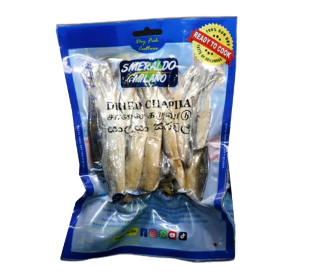 Smeraldo Dried Chapila Sardine 200g