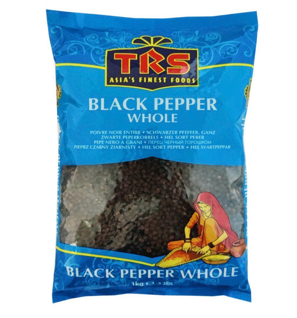 Trs Black Pepper Whole 1 Kg