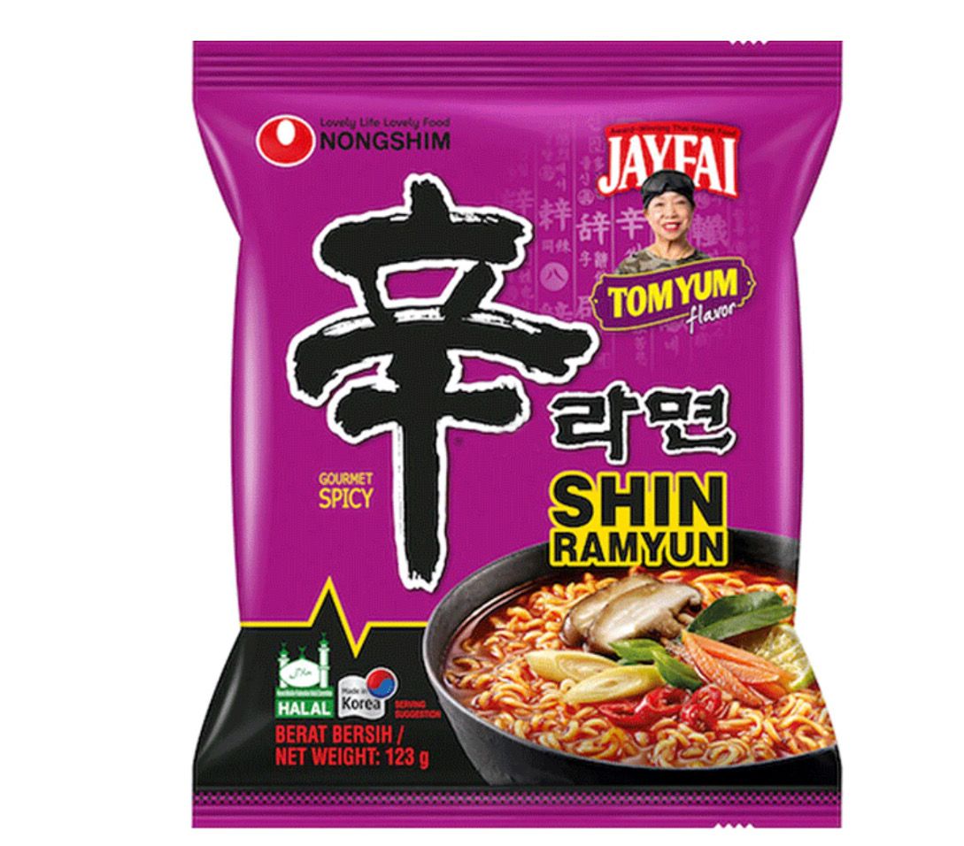 Shin Ramyun Tom Yum Flavour 123g