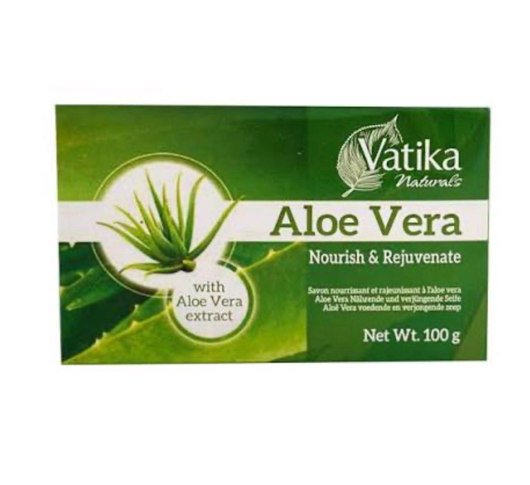 Vatika Naturals Aloe Vera Soap 100g