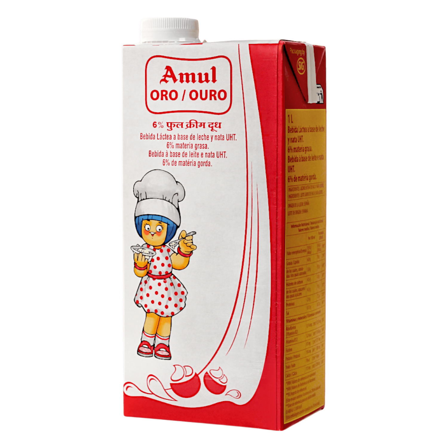 Amul Gold 6% 1L