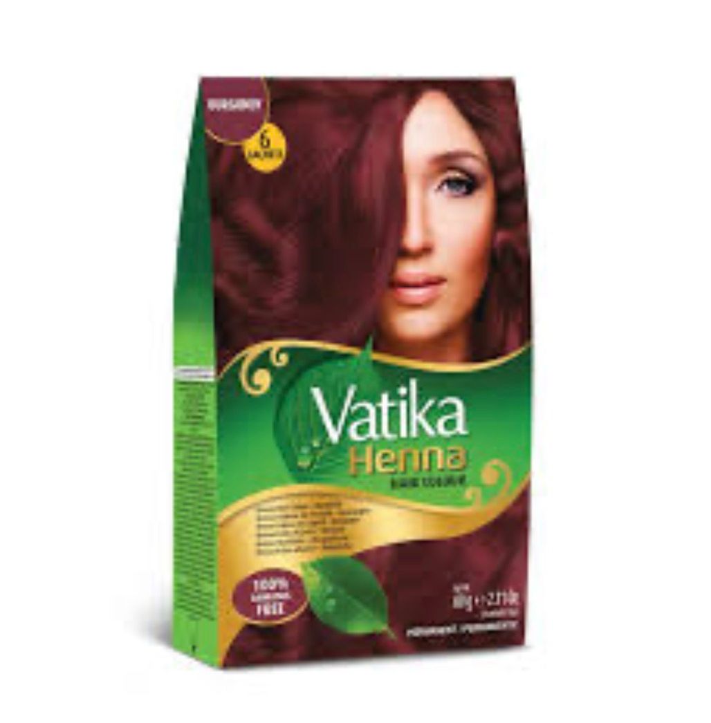 Vatika Heena Hair Colour Burgundy 6*10g