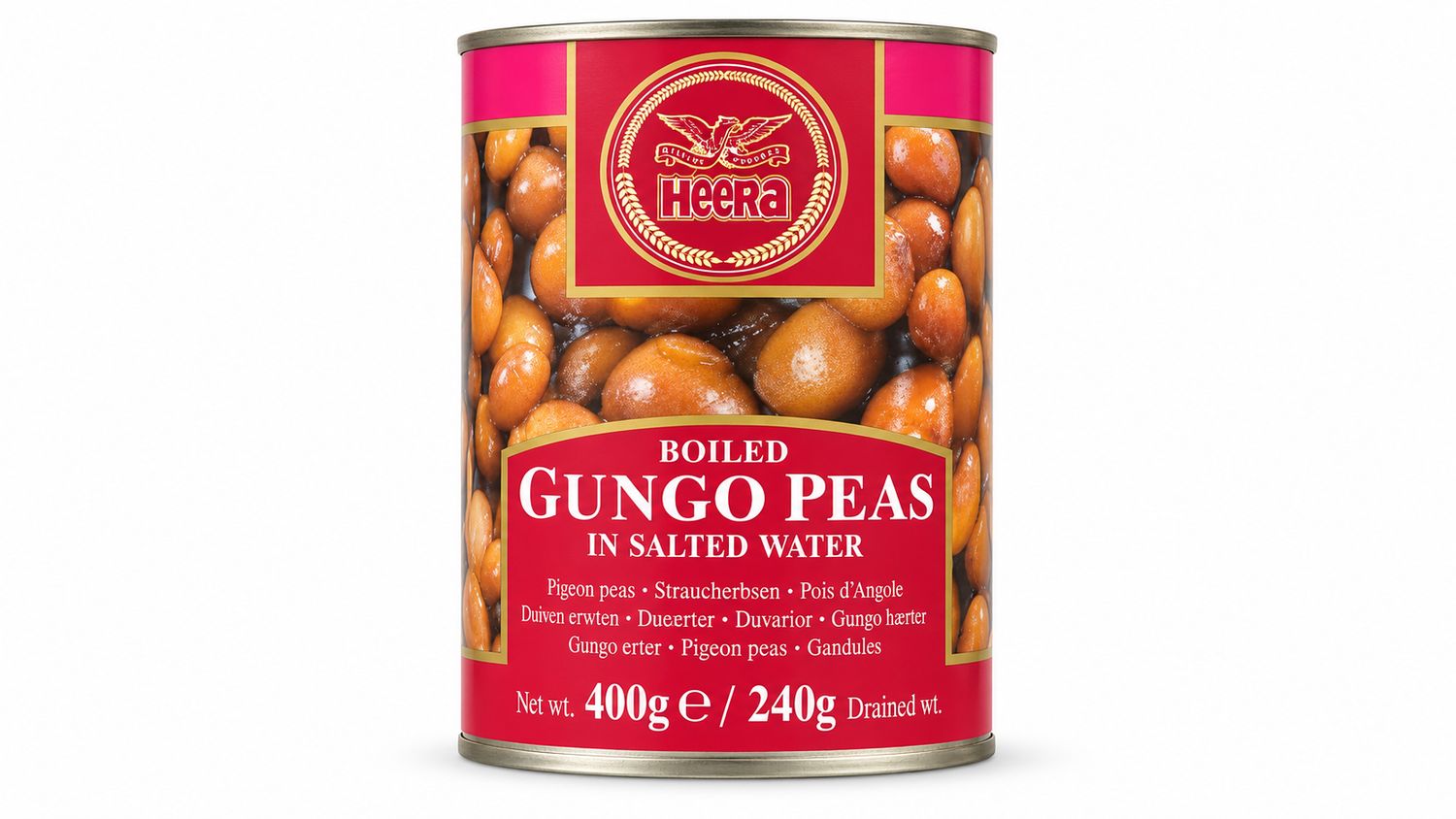 Heera Boiled Gungo Peas In Salted Water 240g