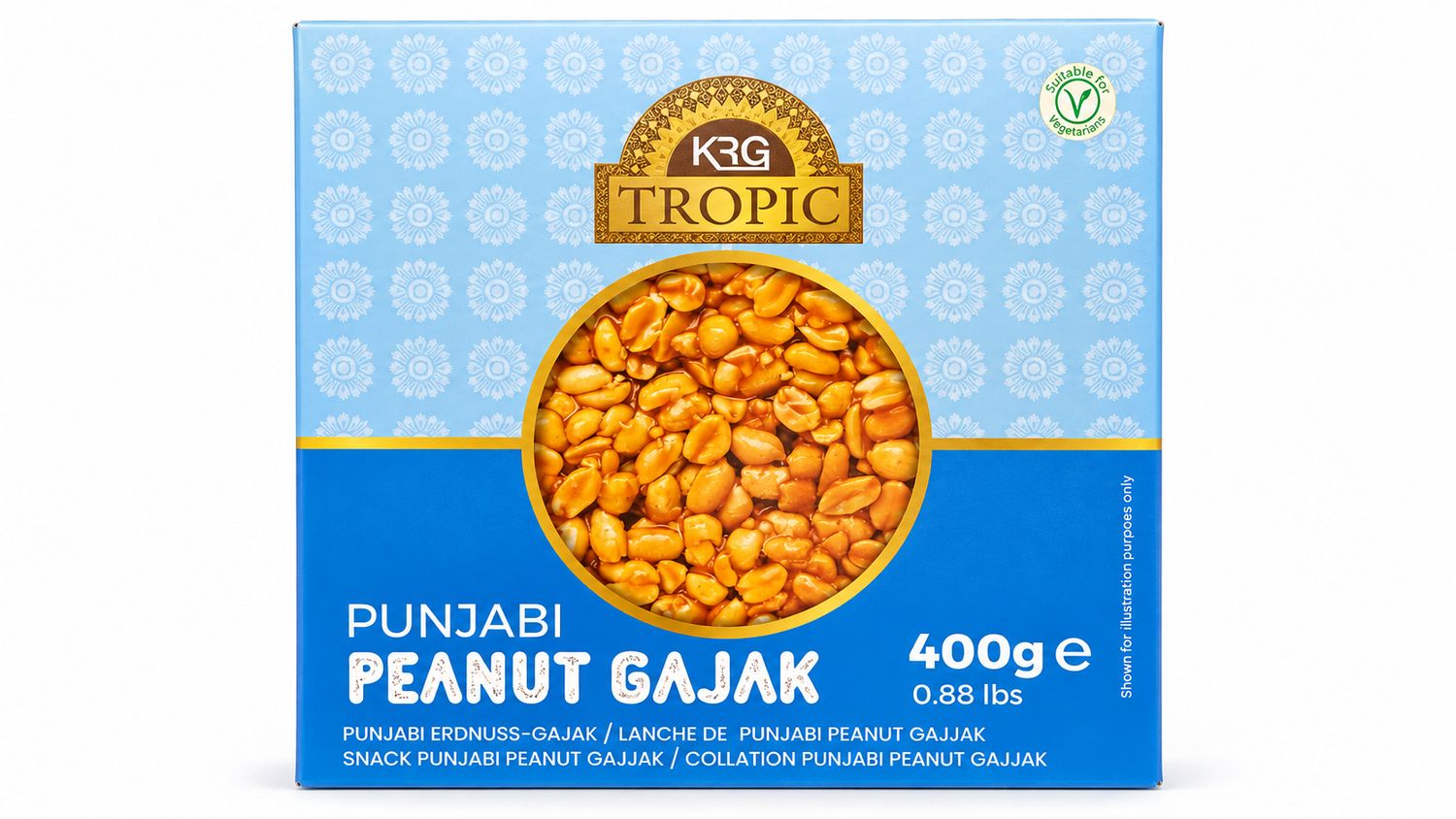 KRG Punjabi Peanut Gajak 400g