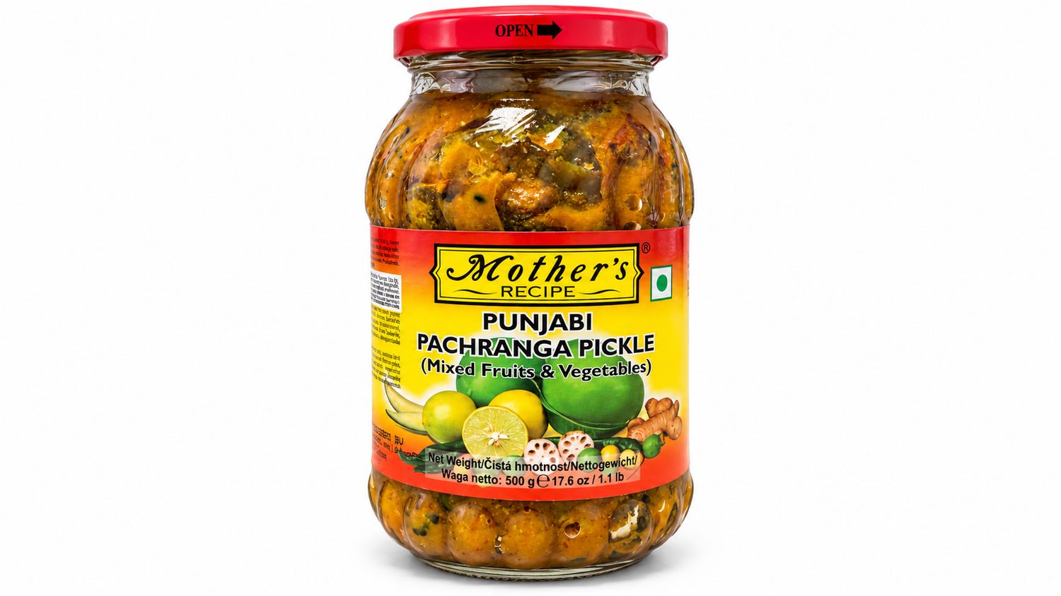 Mother’s Recipe Punjabi Pachranga Pickle 500g