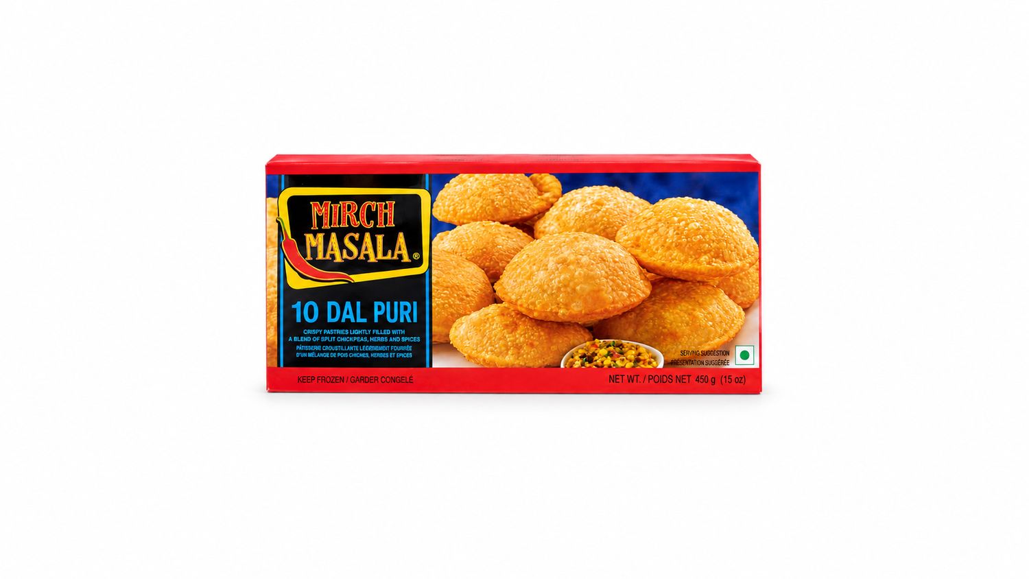 Mirch Masala 10 Dal Puri 450g