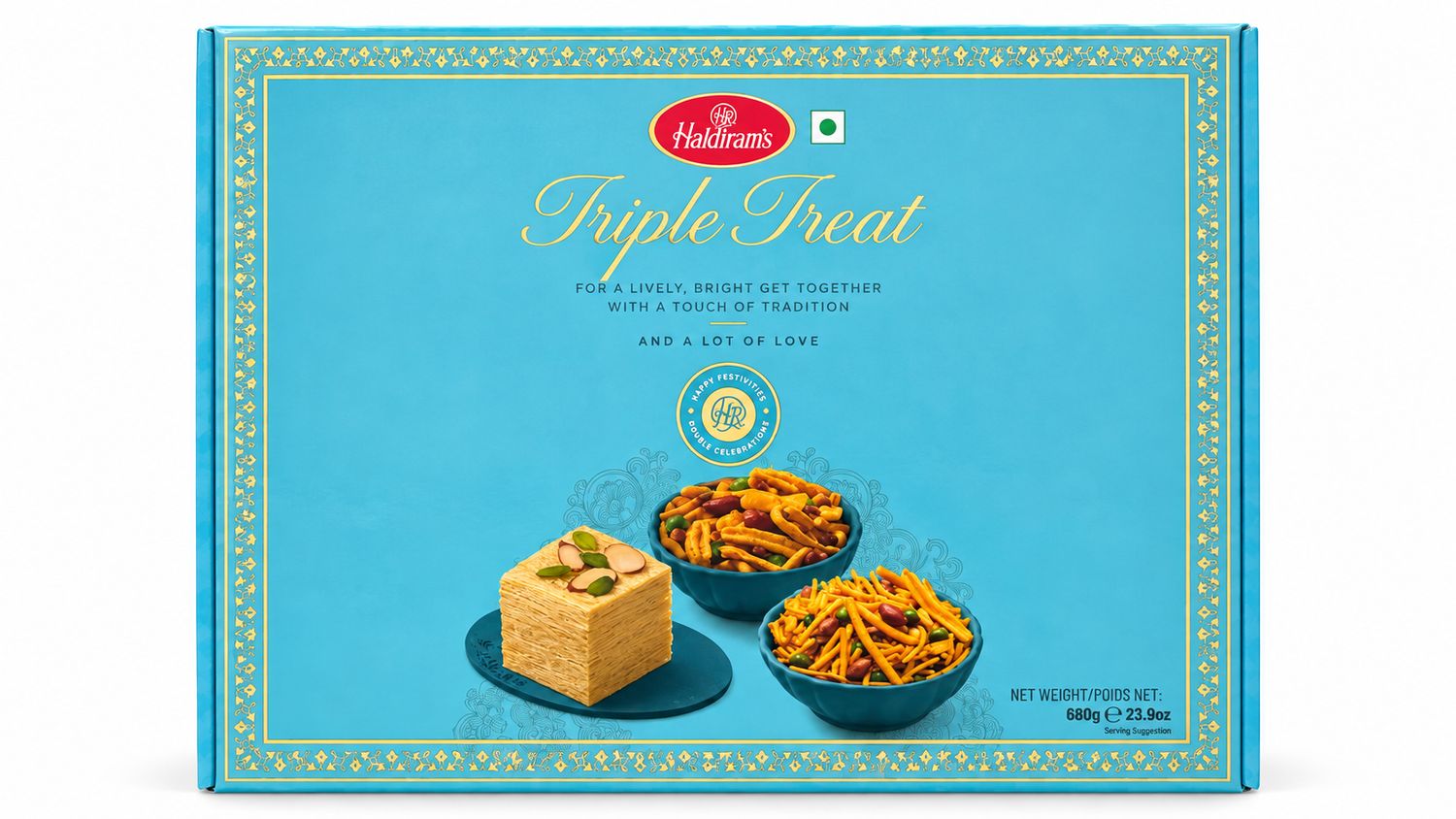 Haldiram’s Triple Treat 680g