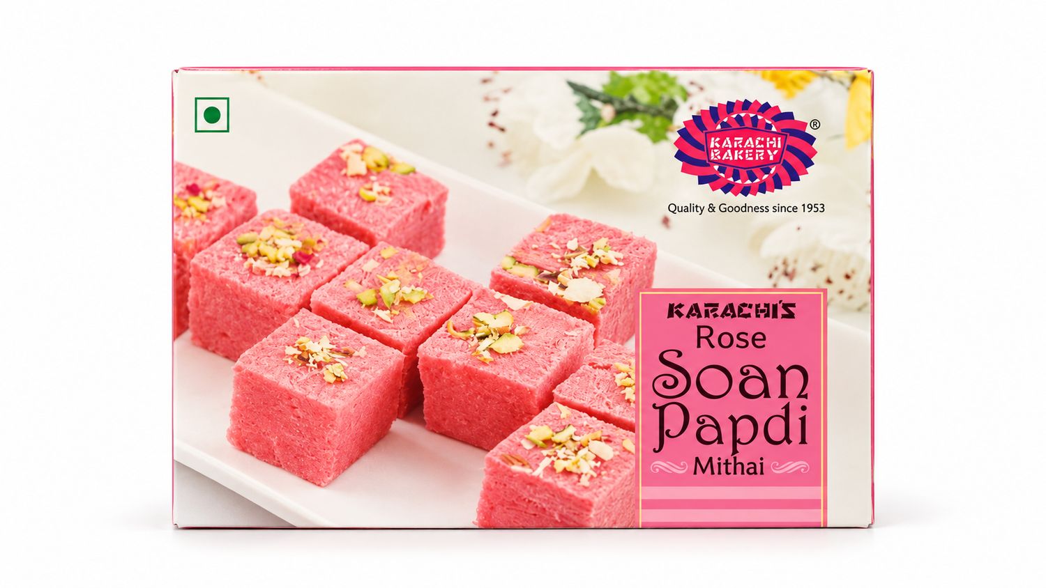 Karachi Bakery Rose Soan Papdi 200g