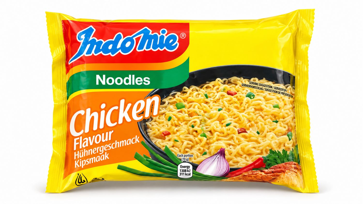 Indomie Chicken Flavored Noodles 70g