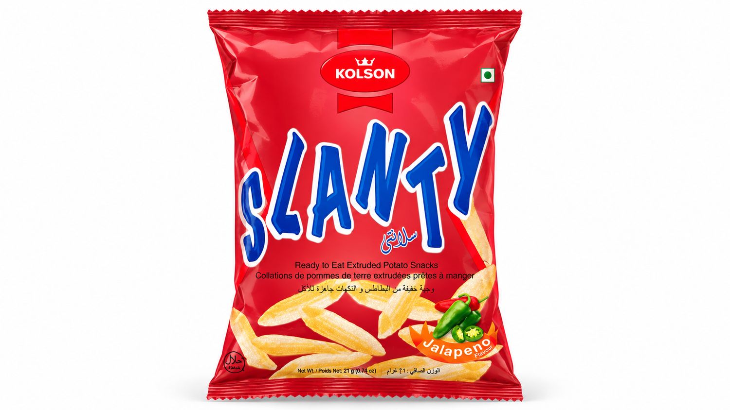 Kolson Slanty Jalapeno Flavor 60g