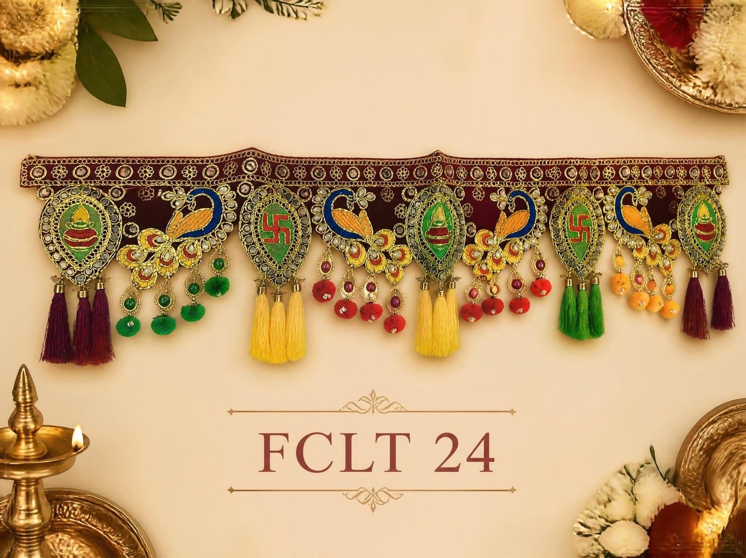 DIWALI FANCY CLOTH TORAN (FCLT 24,27,31)