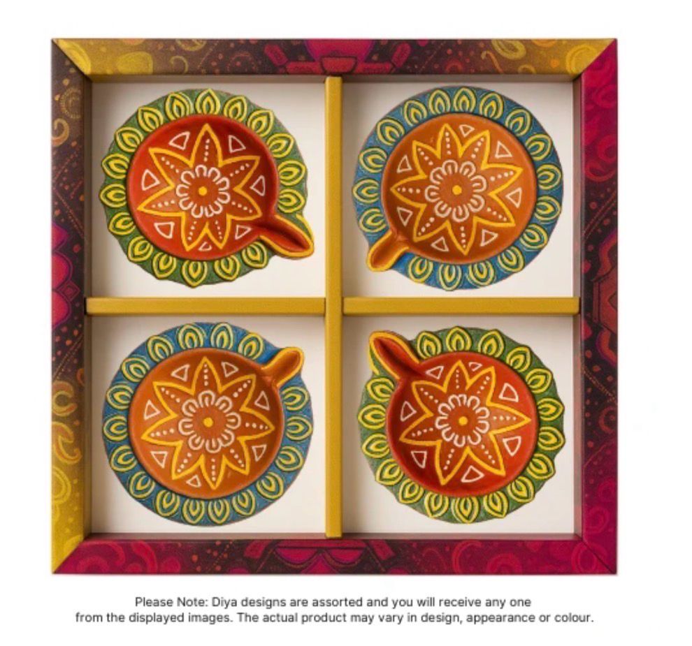 DIWALI H.K DIYA FD-02 (1*4PC)