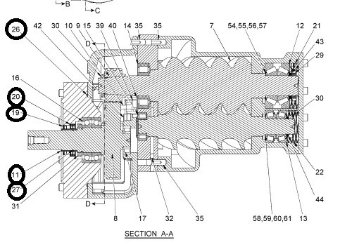 KIT SEAL ROTARY