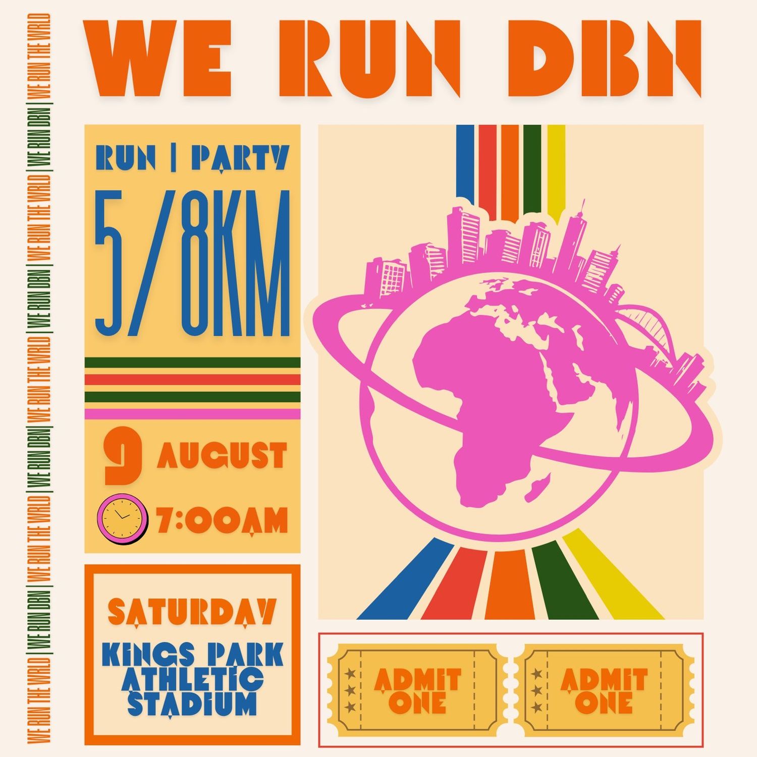We Run DBN – Entry Ticket