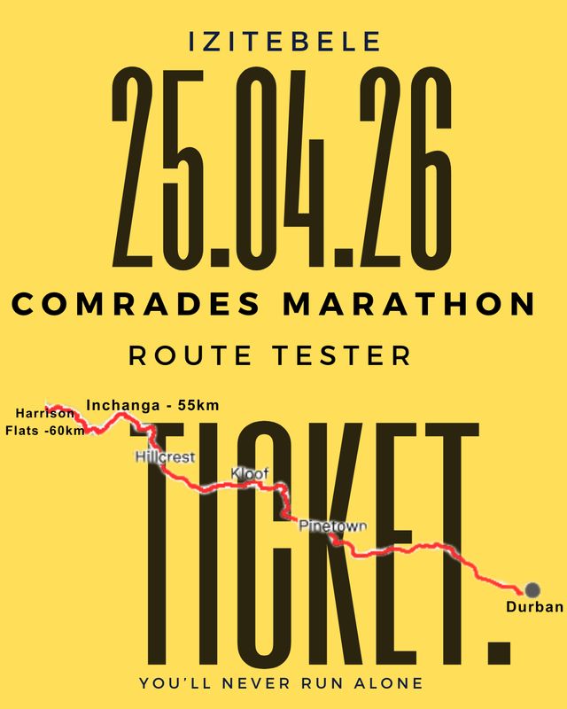 IZITEBELE- COMRADES ROUTE TESTER