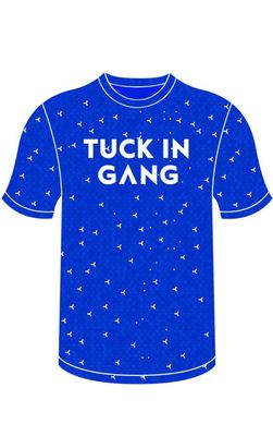 Izitebele - TUCK IN G^NG - Blue - (Ladies-Small)