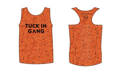 Izitebele- TUCK IN G^NG - Ladies -Laser vest- Medium (Orange)