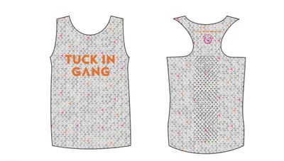 Izitebele- TUCK IN G^NG - Ladies -Laser vest- Medium (White)