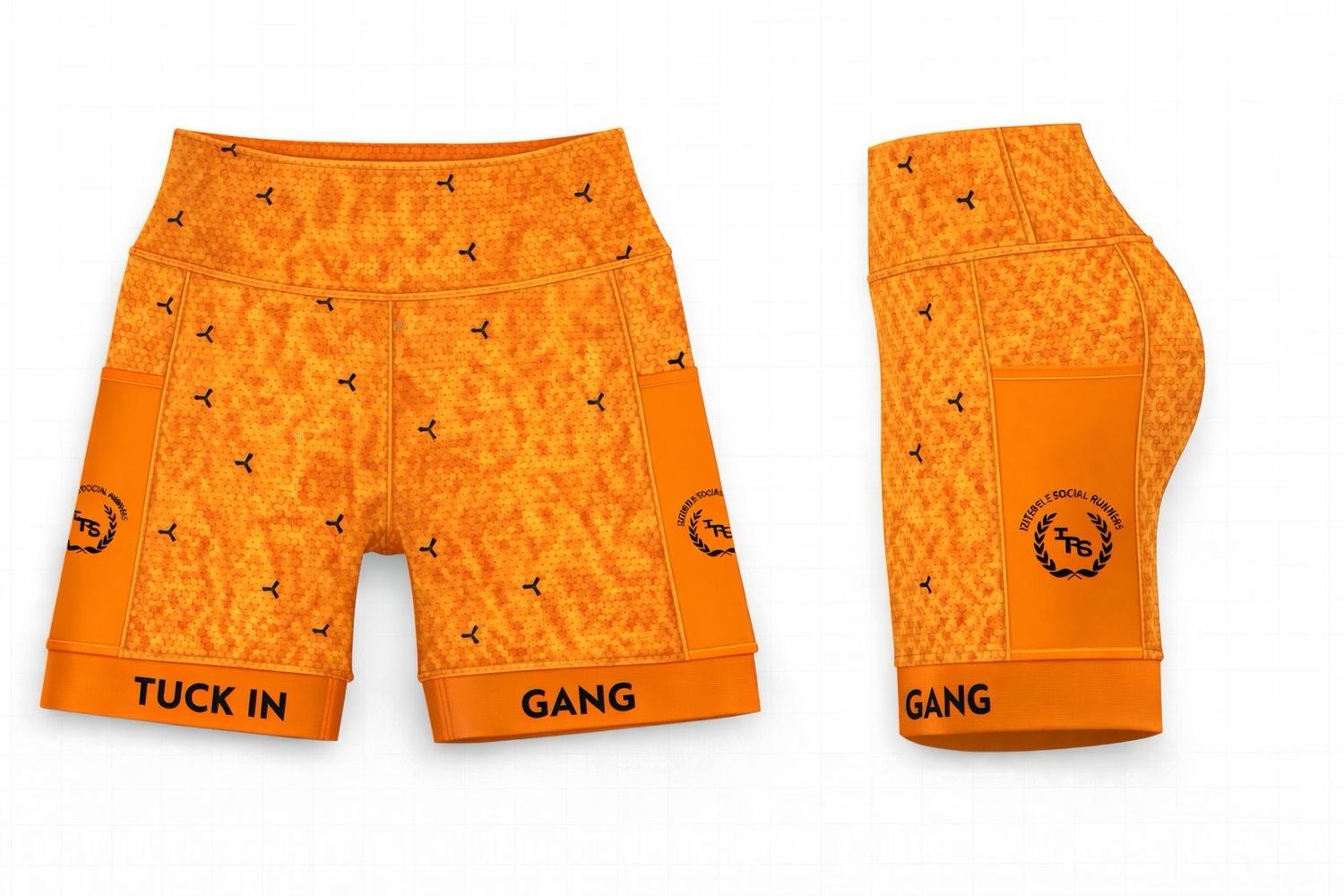 Performance tight- Tuck In G^NG- Orange (Men)-M-34