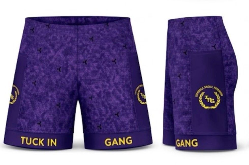 Performance tight- Tuck In G^NG- Purple (Men)-L-36