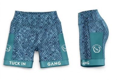 Performance tight- Tuck In G^NG- Teal (Men)-L-36
