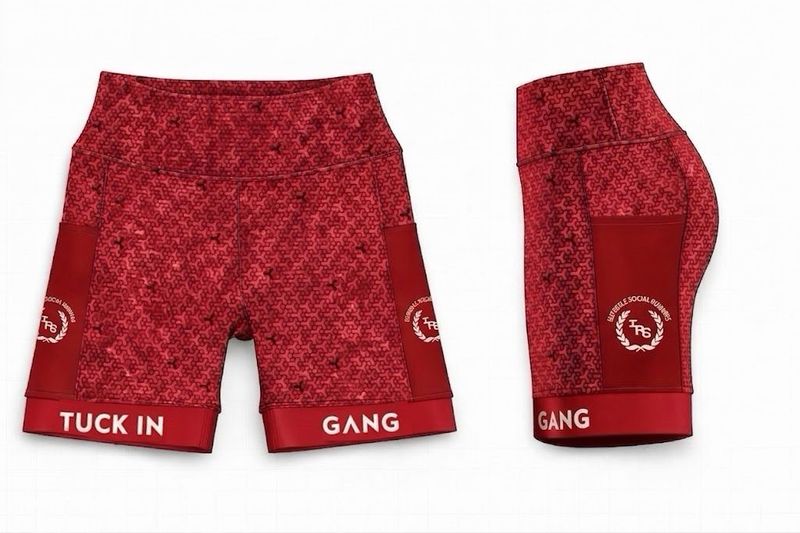 Performance tight- Tuck In G^NG- Red (Ladies)-L-36