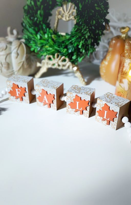 Farmhouse Fall Wood Bead Sign