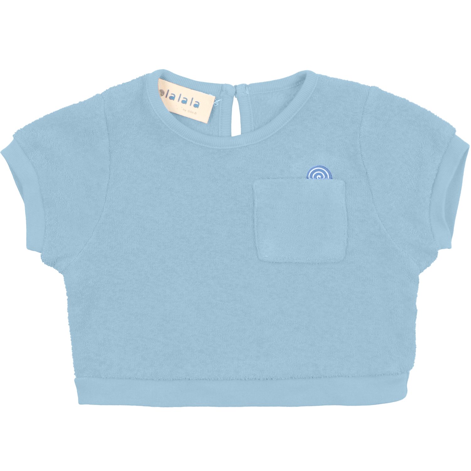 SARAH - Sponse sweater lichtblauw