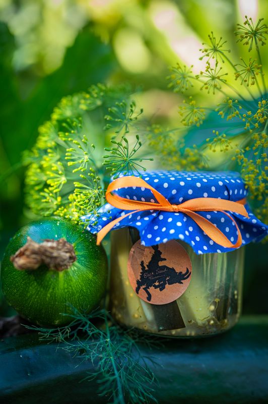 Fermentált Kapros - Fokhagymás Cukkinihasáb