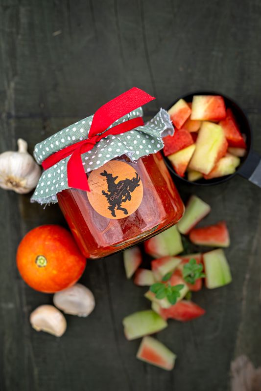 Fermentált Dinnyehéj Gazpacho