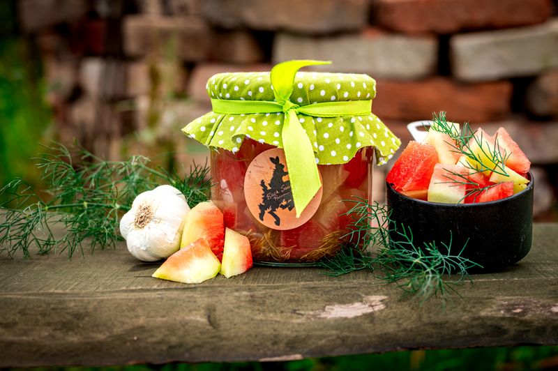 "Kovászos" Görögdinnyehéj