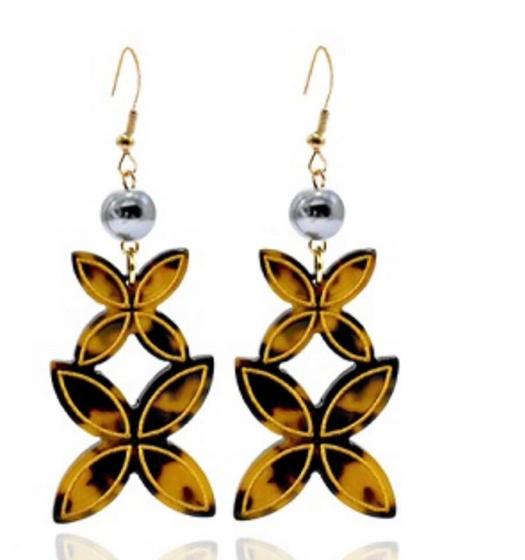 Turtle Acrylic Earring