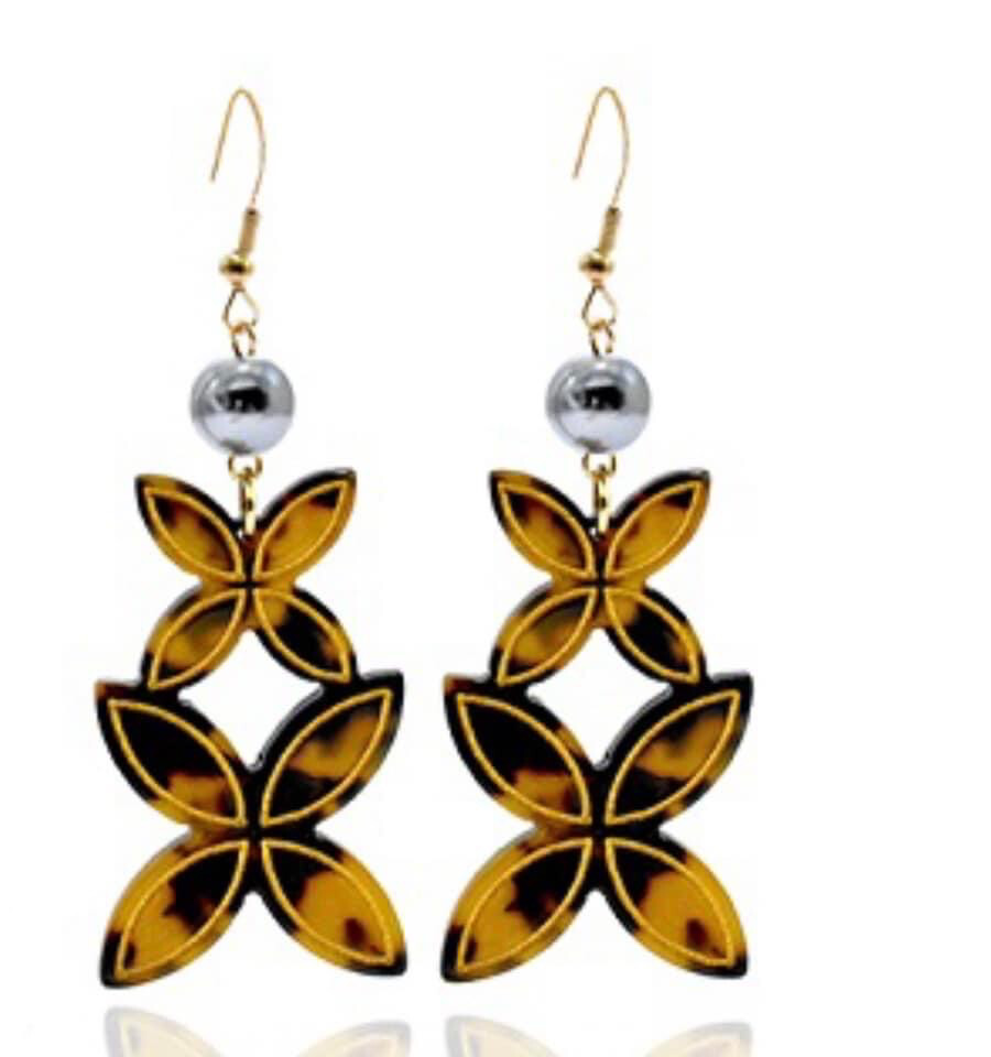 Turtle Acrylic Earring
