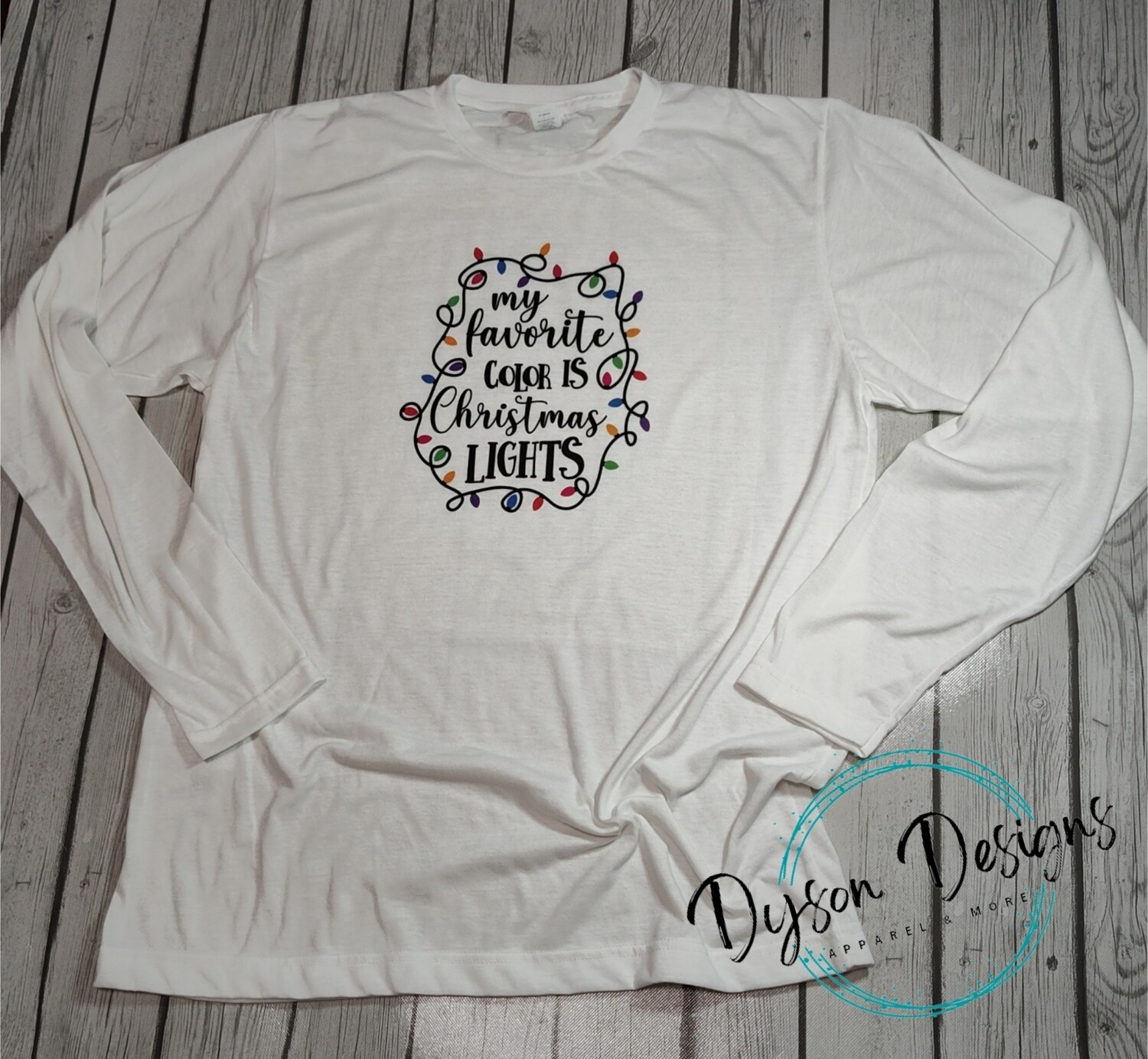 Christmas lights long sleeve