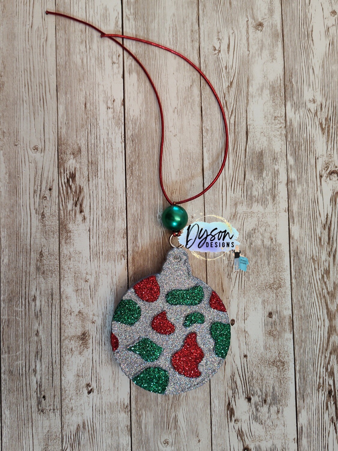 Ornament in Christmas cupcake scent