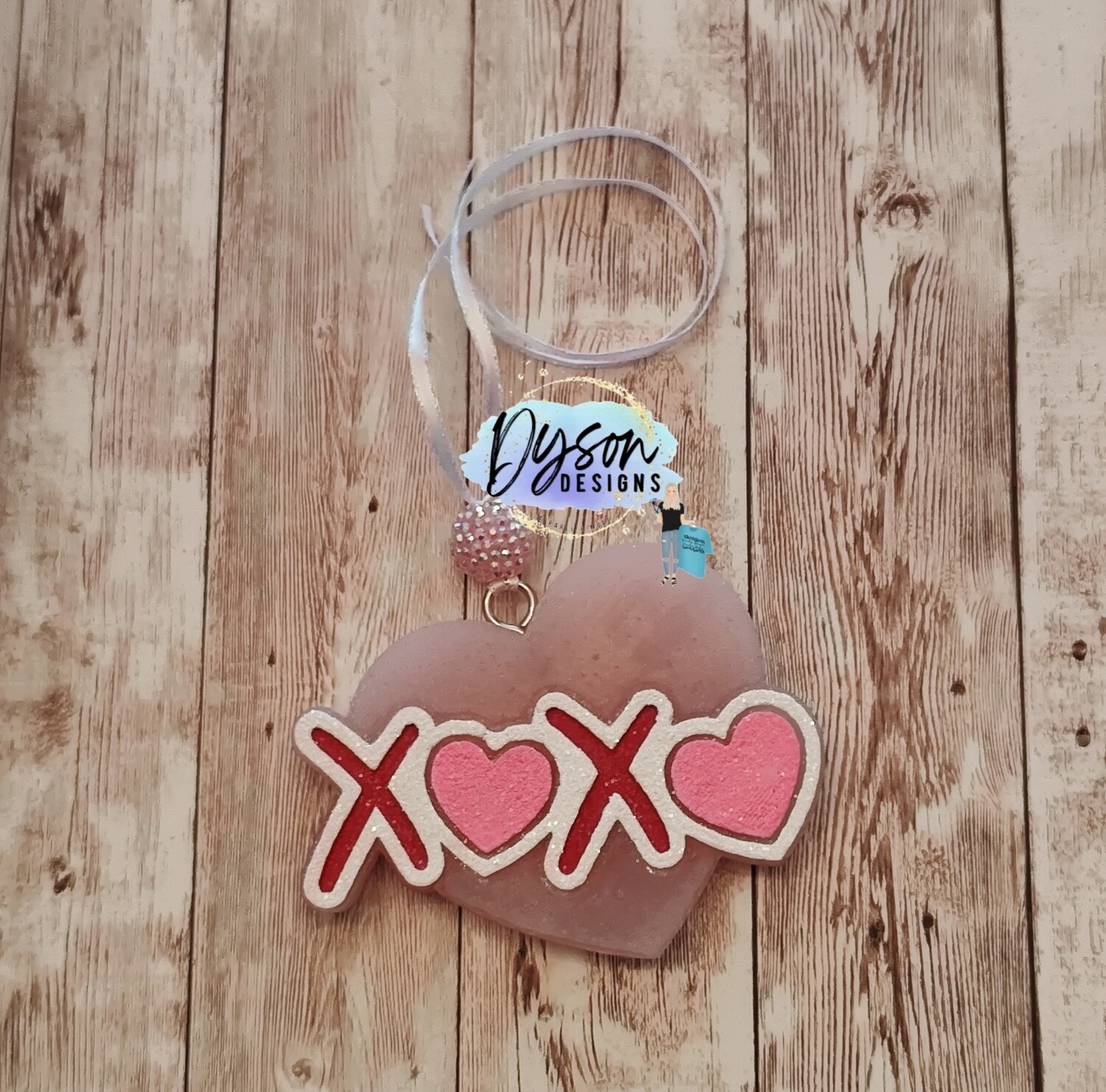 XOXO heart in bikini bottom scent