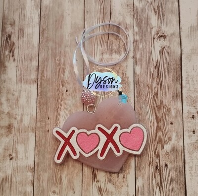 XOXO heart in bikini bottom scent