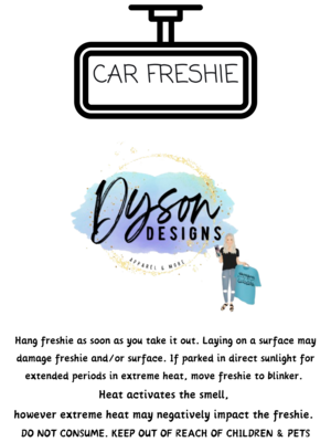 Car freshies / Car fresheners