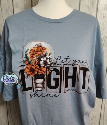 Let your light shine (SIZE 2XL)