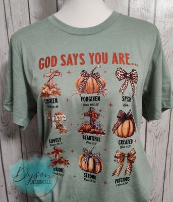 God says (fall)