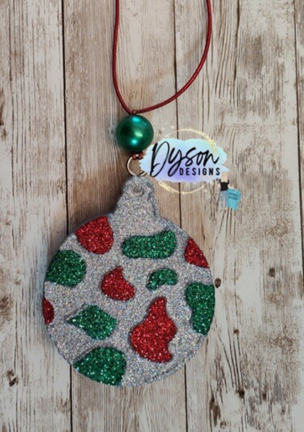 Cow print ornament - Create your custom (7-14 business day TAT)