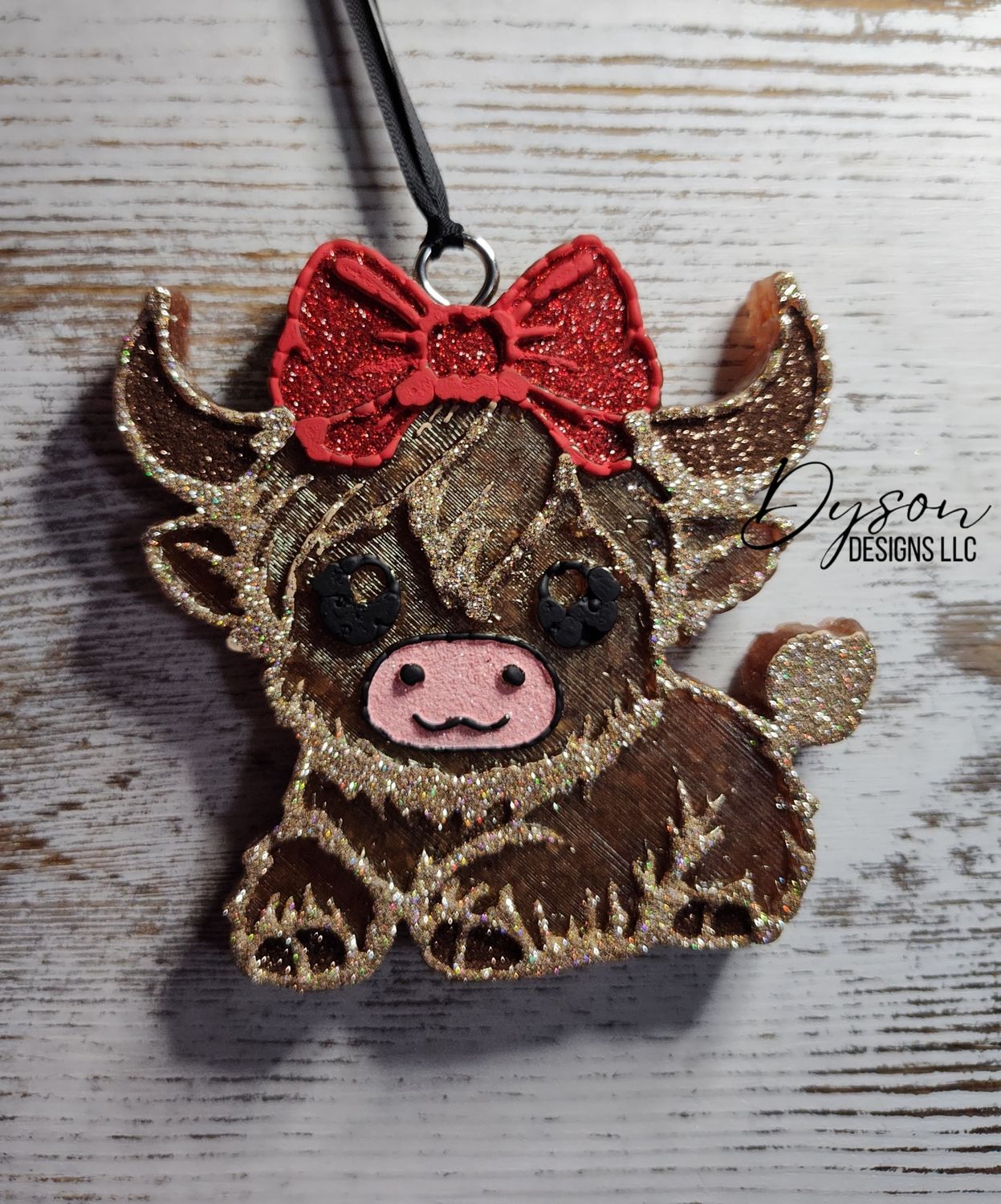 Highland with bow - Create your custom (7-14 business day TAT)