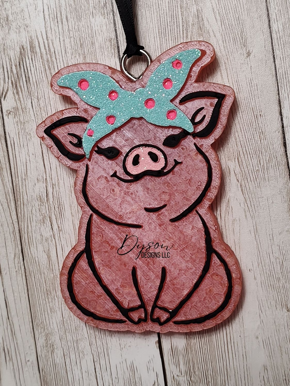 Pig with bandana - Create your custom (7-14 business day TAT)