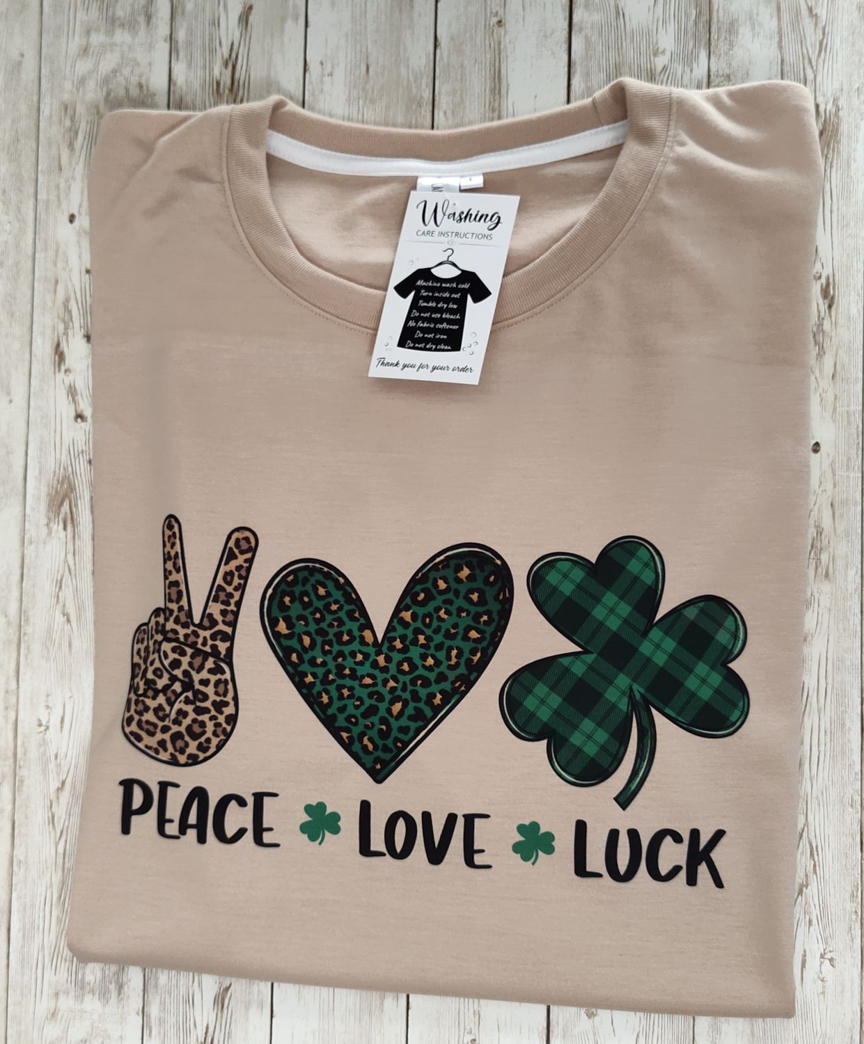 Peace Love Luck LARGE